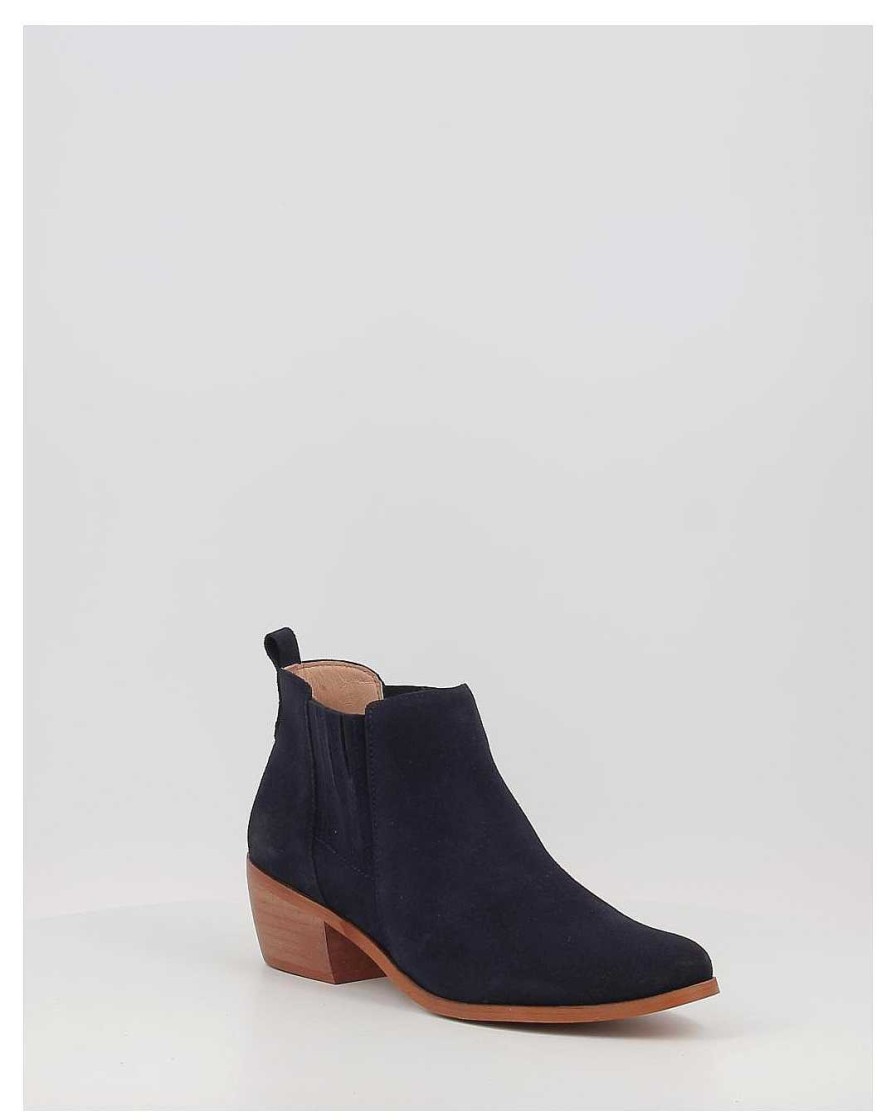 Mujer Oskarbi | Botines Oskarbi 3402 Azul