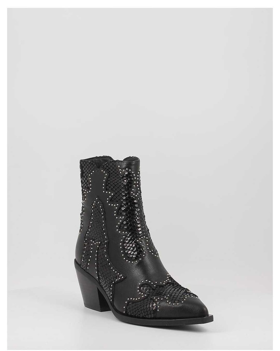 Mujer Noa Harmon | Botines Noa Harmon Carolina 8867 Negro