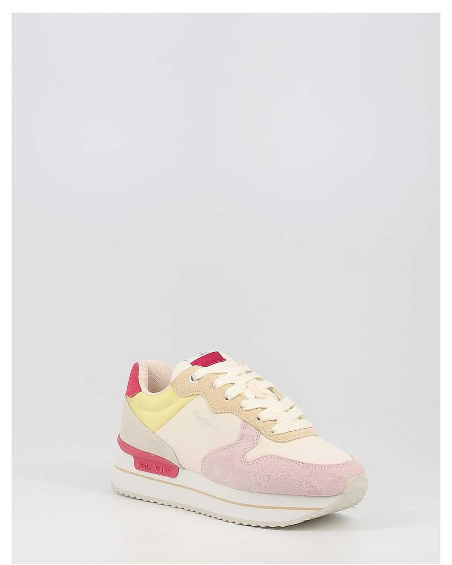 Mujer Pepe Jeans | Zapatillas Pepe Jeans Rusper Sweet Pls31477-801 Multicolor