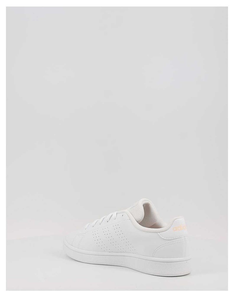 Mujer Adidas | Zapatillas Adidas Advantage Base Gw7105 Blanco