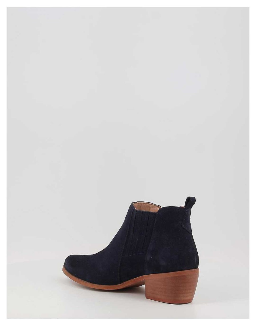 Mujer Oskarbi | Botines Oskarbi 3402 Azul