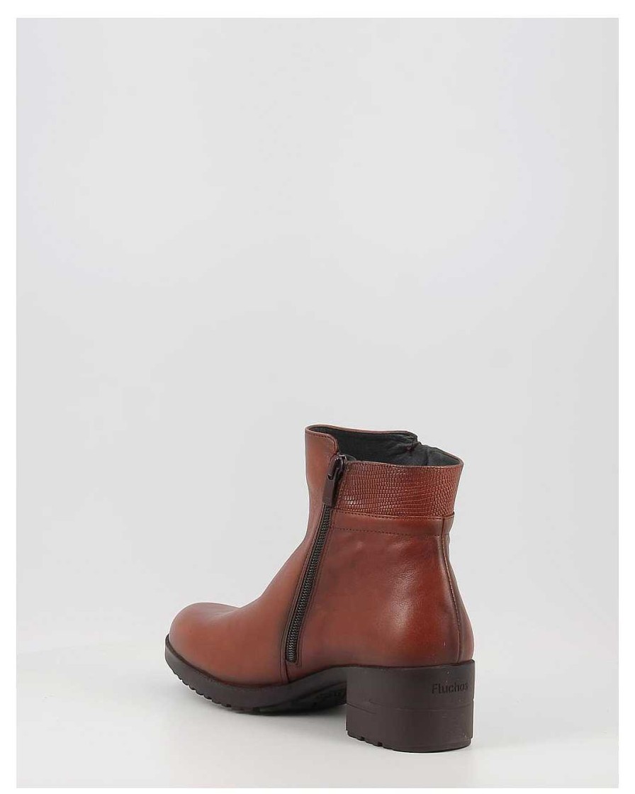 Mujer Fluchos | Botines Fluchos F1367 Cuero