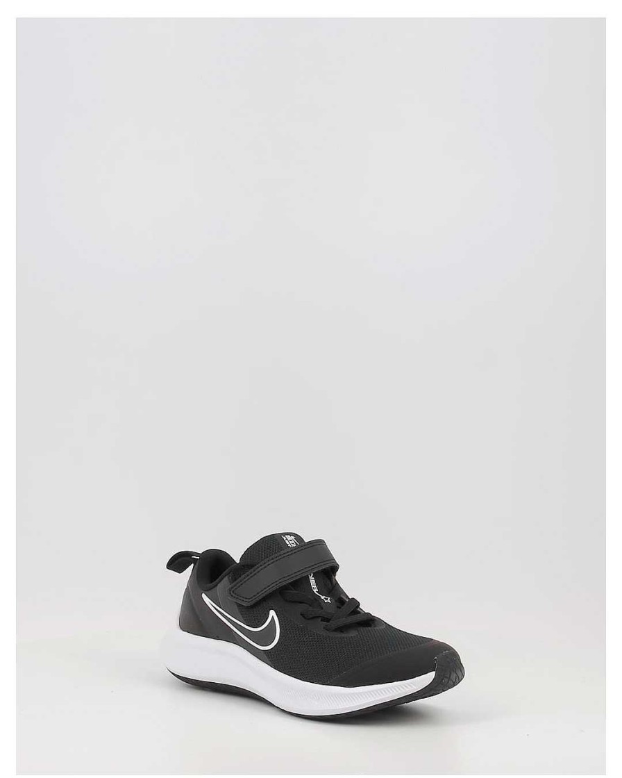 Nino Nike | Zapatillas Nike Star Runner 3 Da2777-003 Negro