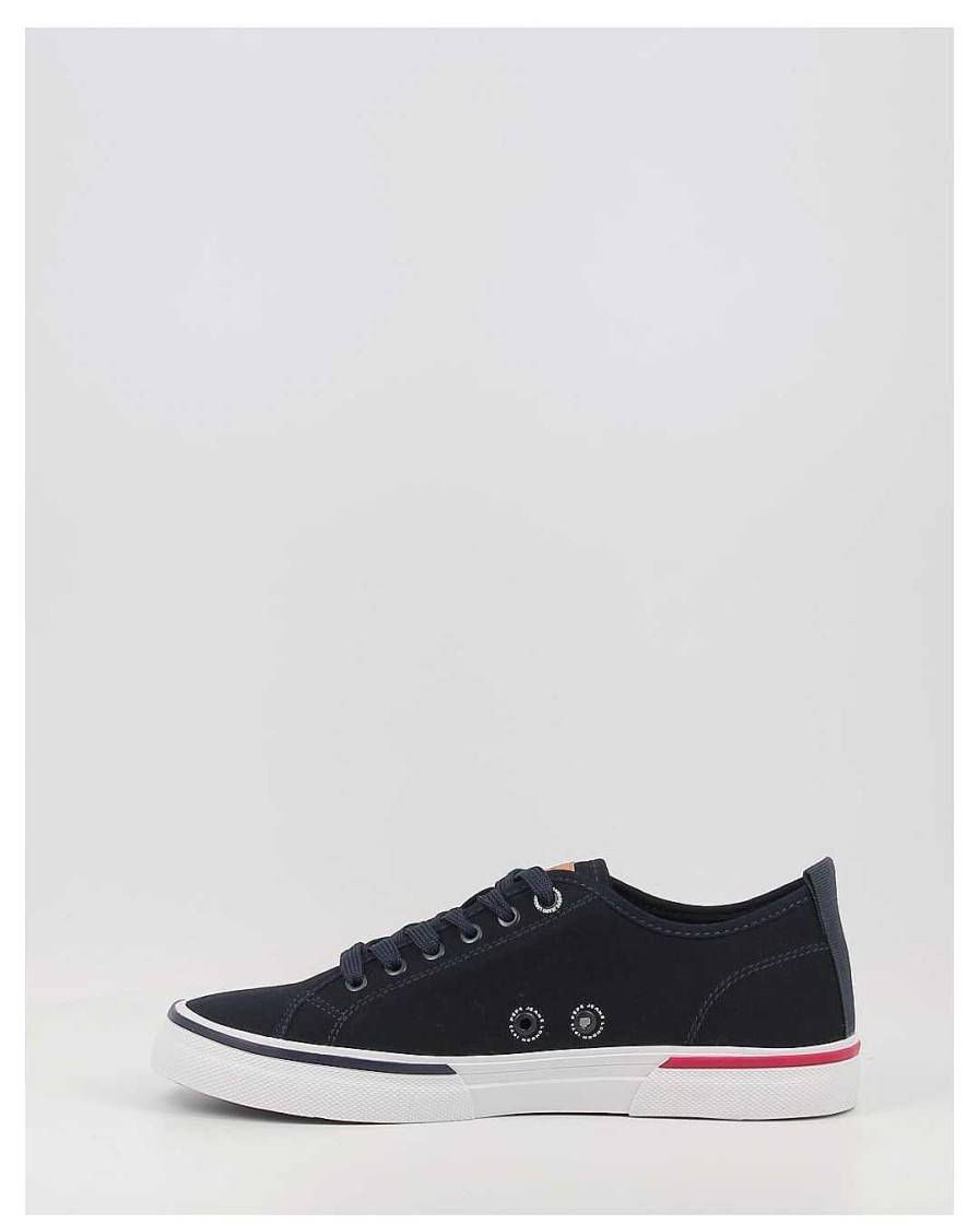 Hombre Pepe Jeans | Zapatillas Pepe Jeans Kenton Smart 22 Pms30811 Azul