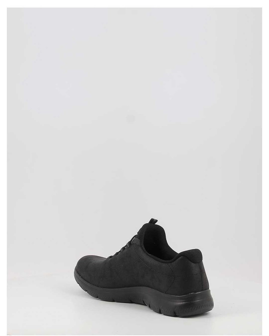 Mujer Skechers | Zapatillas Skechers Summits - Itz Bazik 88888301 Negro