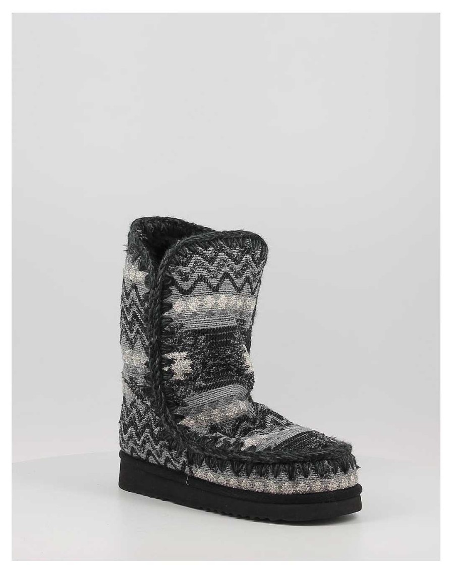 Mujer Mou | Botas Mou Eskimo 24 Kilim Kilbla Negro