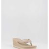 Mujer Tommy Hilfiger | Chanclas Tommy Hilfiger Tommy Webbing H Wedge Sandal Verde