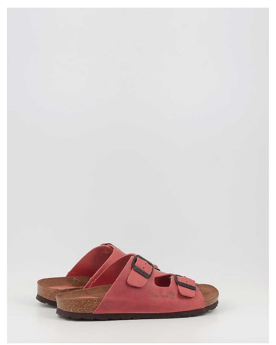 Mujer Interbios | Sandalias Interbios 7206 Rojo