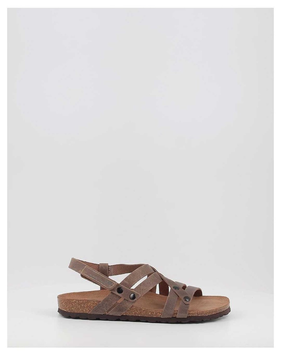 Mujer Interbios | Sandalias Interbios 7200 Marron