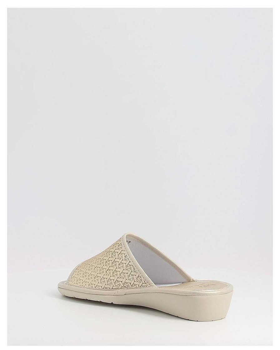 Mujer Nordikas | Zapatillas De Casa Nordikas Casa 1881/8 Platino