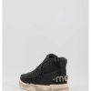 Mujer Mou | Botas Mou Eskimo Trainer Logo Rhinestones Negro