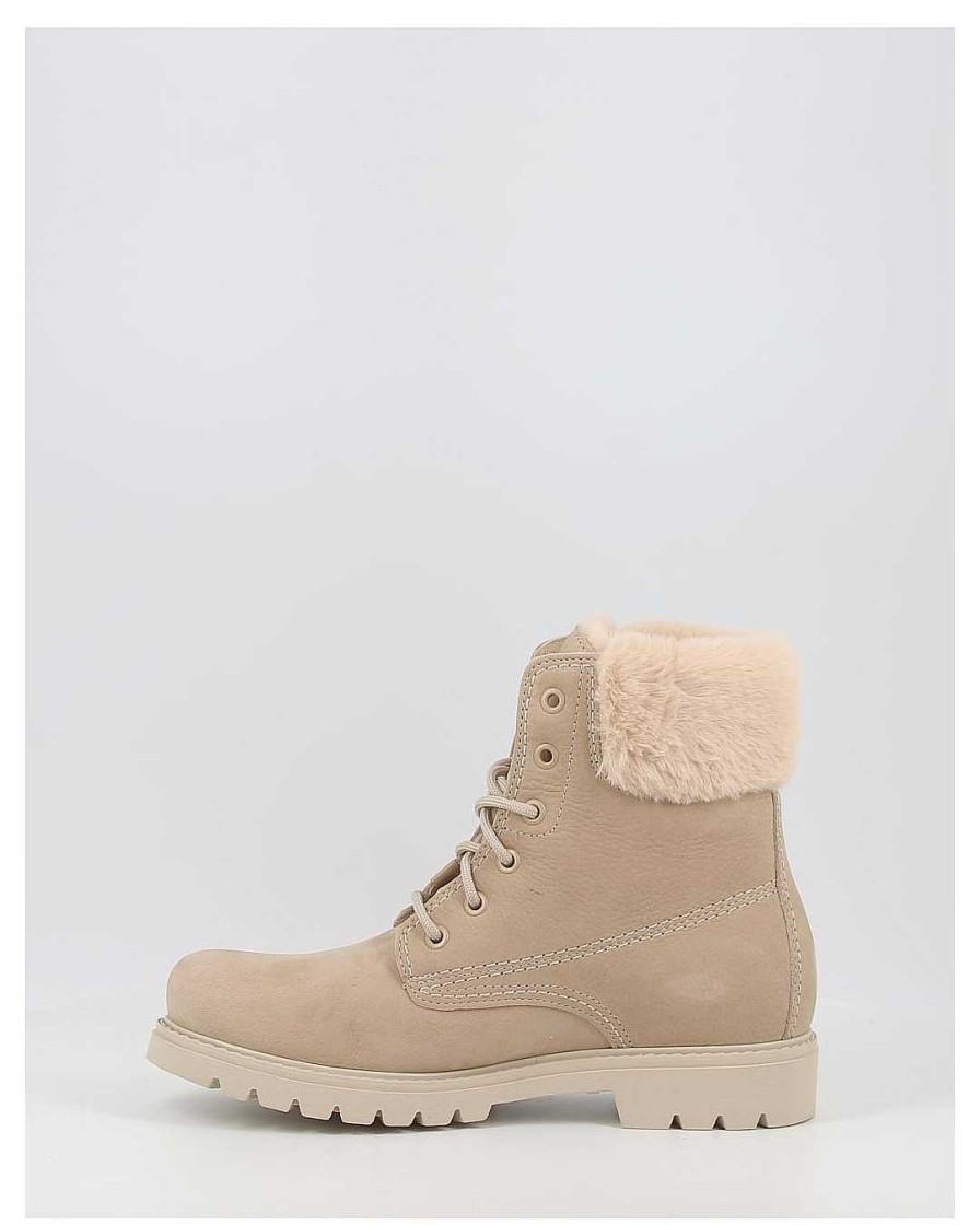 Mujer Panama Jack | Botines Panama Jack Felicia B35 Beig