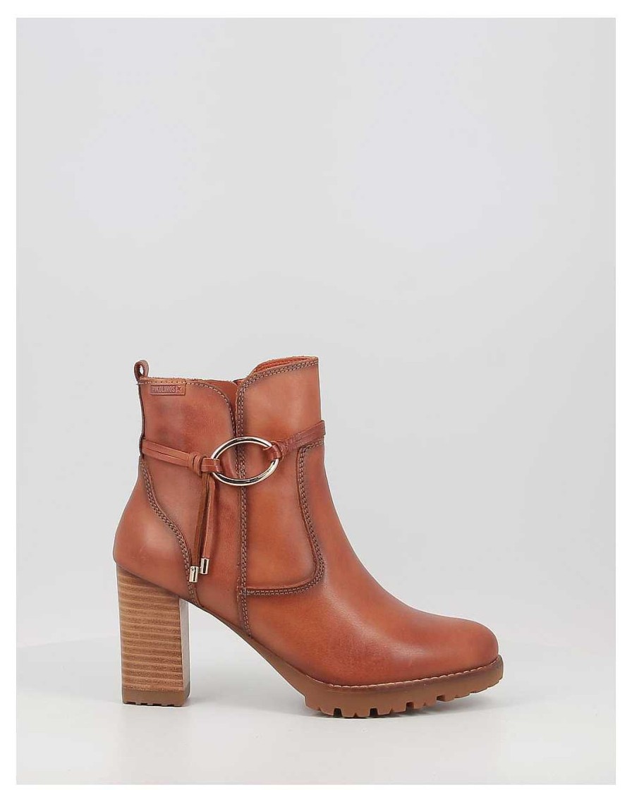 Mujer Pikolinos | Botines Pikolinos Connelly W7M-8542 Cuero