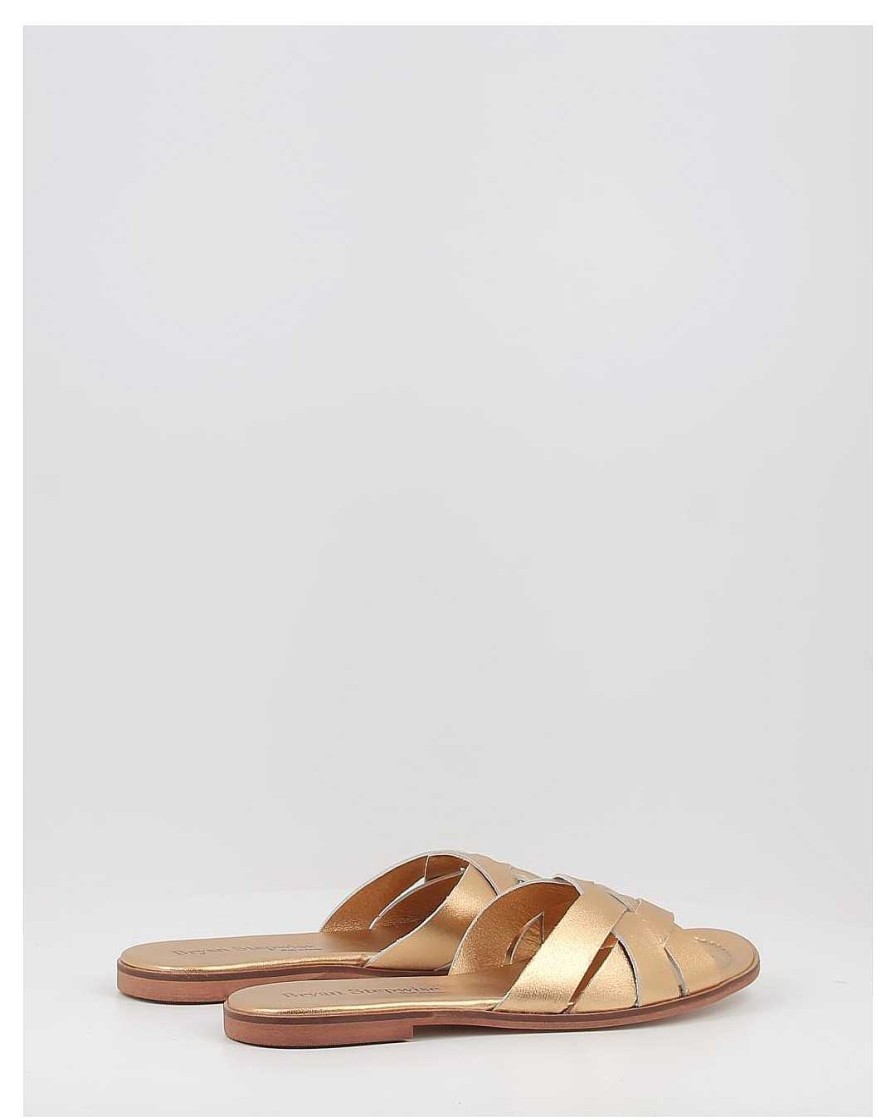 Mujer Bryan Stepwise | Sandalias Bryan Stepwise 1531 Oro