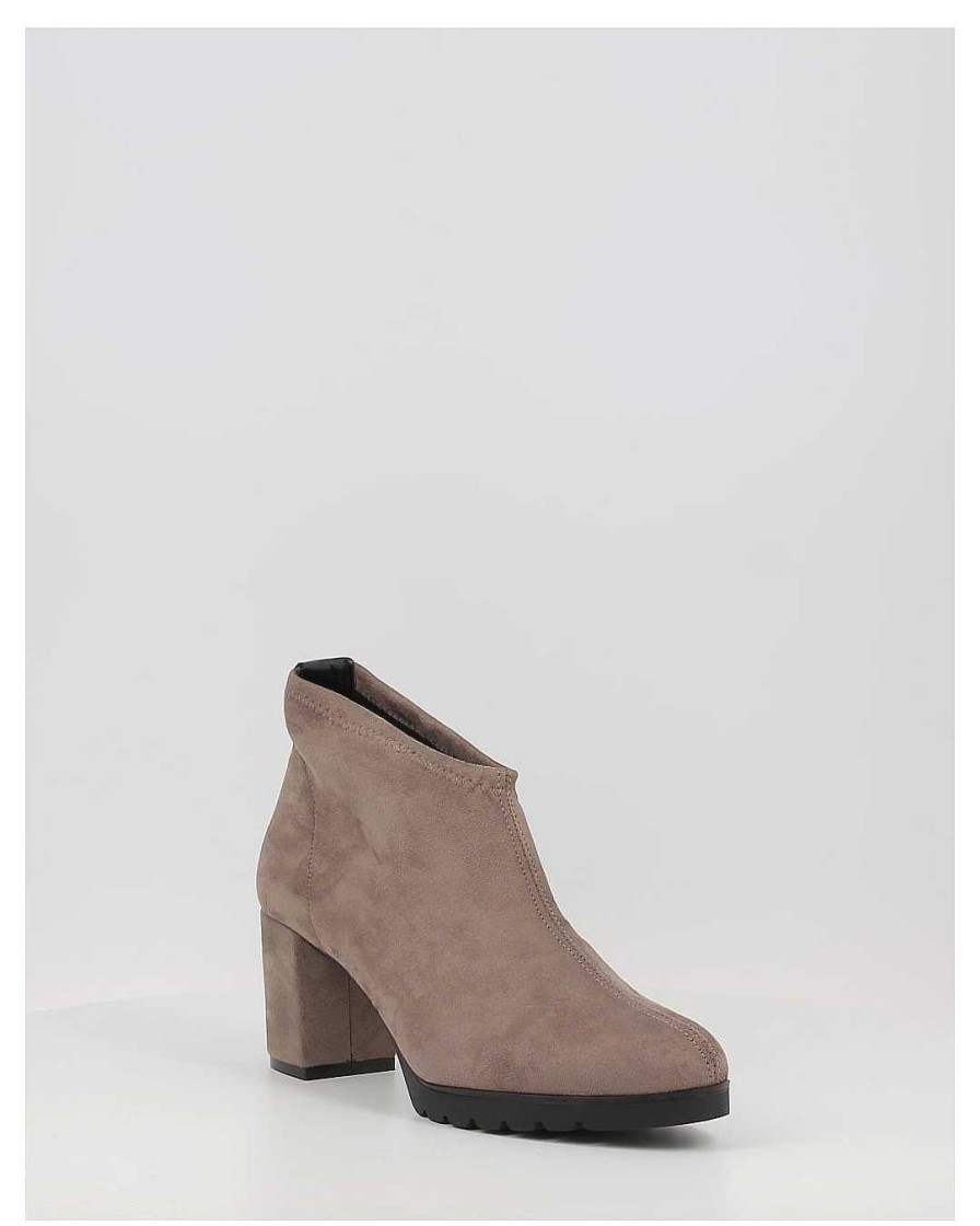 Mujer Oskarbi | Botines Oskarbi L1860 Taupe