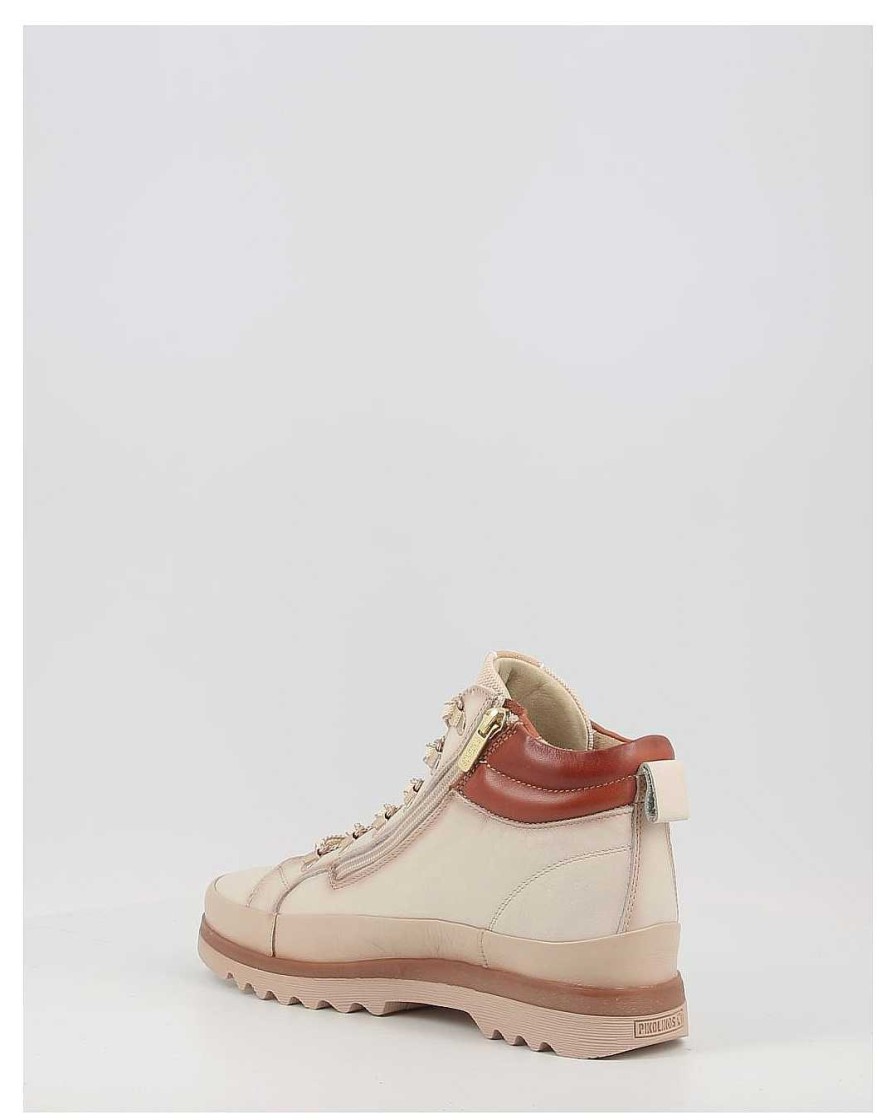 Mujer Pikolinos | Botines Pikolinos Vigo W3W-8564C1 Beig