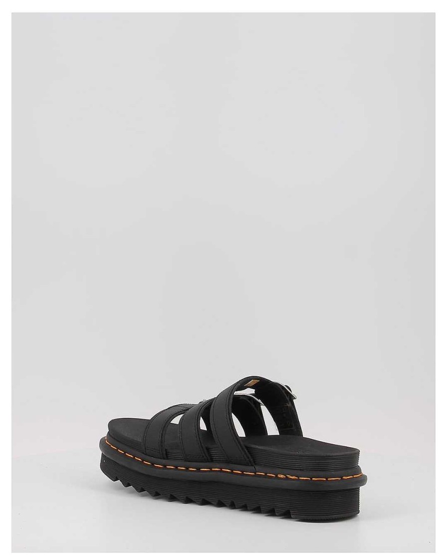 Mujer Dr. Martens | Sandalias Dr. Martens Blaire Slide Negro