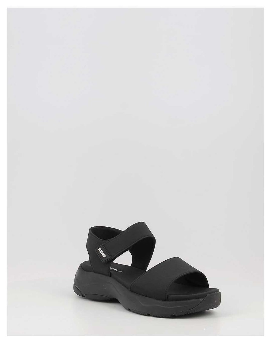Mujer Ecoalf | Sandalias Ecoalf Carlaalf Negro