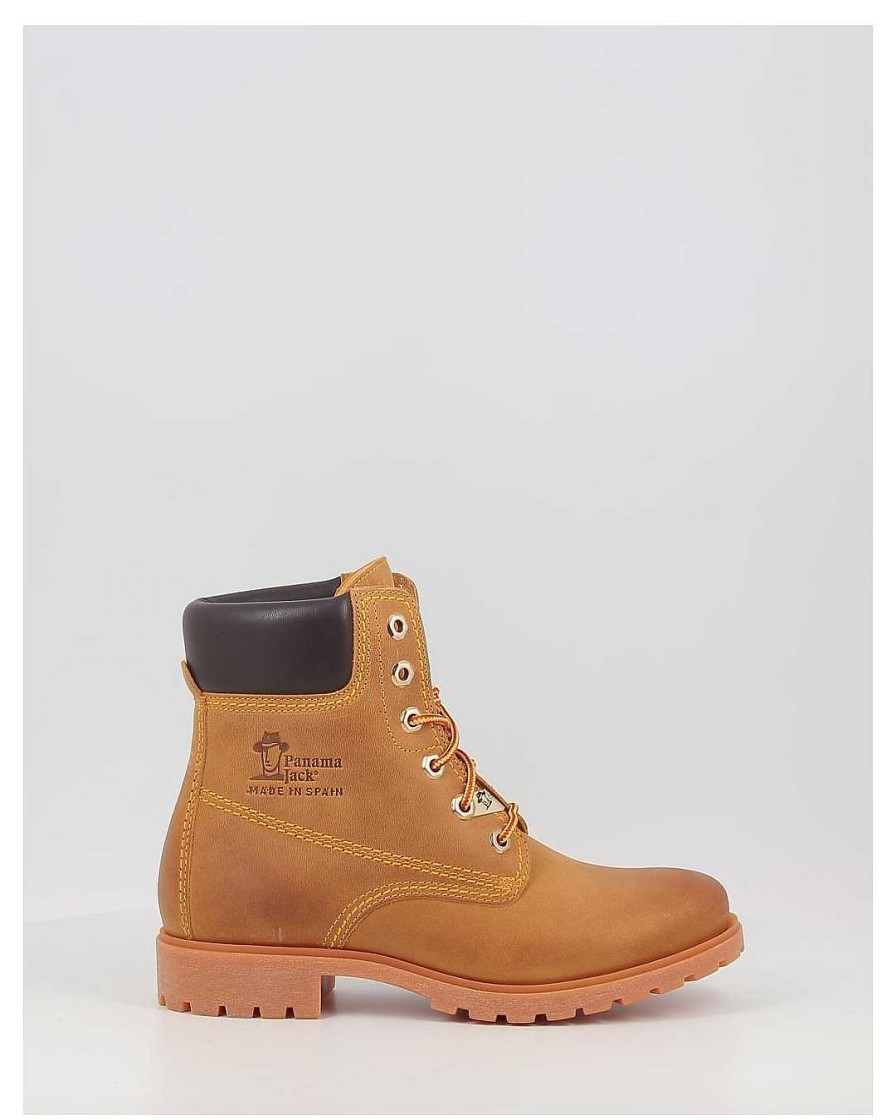 Mujer Panama Jack | Botines Panama Jack Panama 03 B1 Amarillo