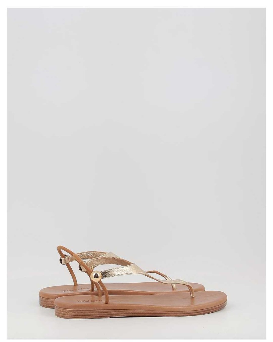 Mujer Inuovo | Sandalias Inuovo 444009 Oro