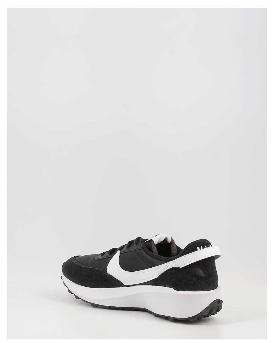 Hombre Nike | Zapatillas Nike Waffle Debut Dh9522 Negro