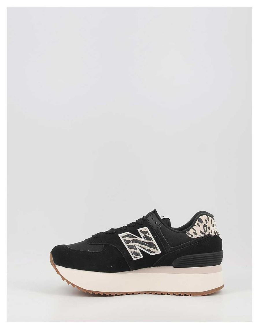Mujer New Balance | Zapatillas New Balance Wl574Zda Negro