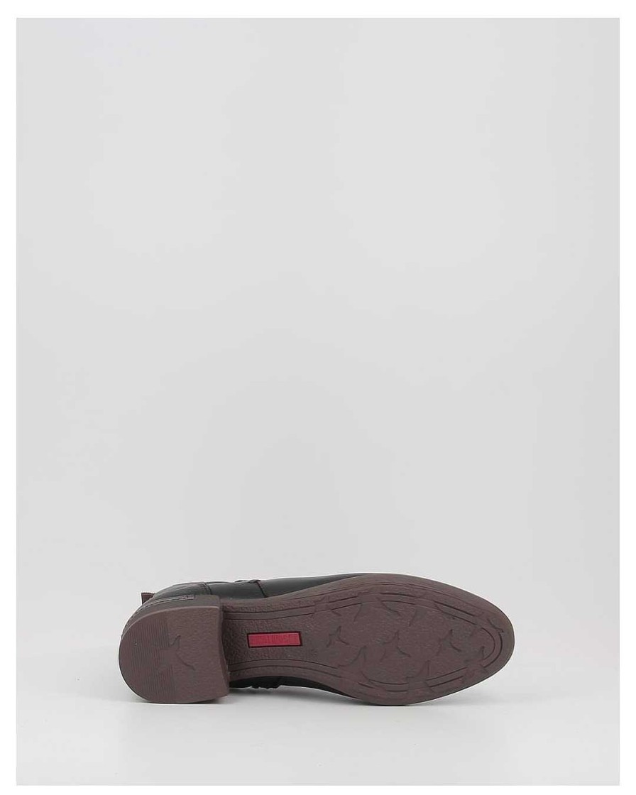 Mujer Pikolinos | Botines Pikolinos Malaga W6W-8950 Negro