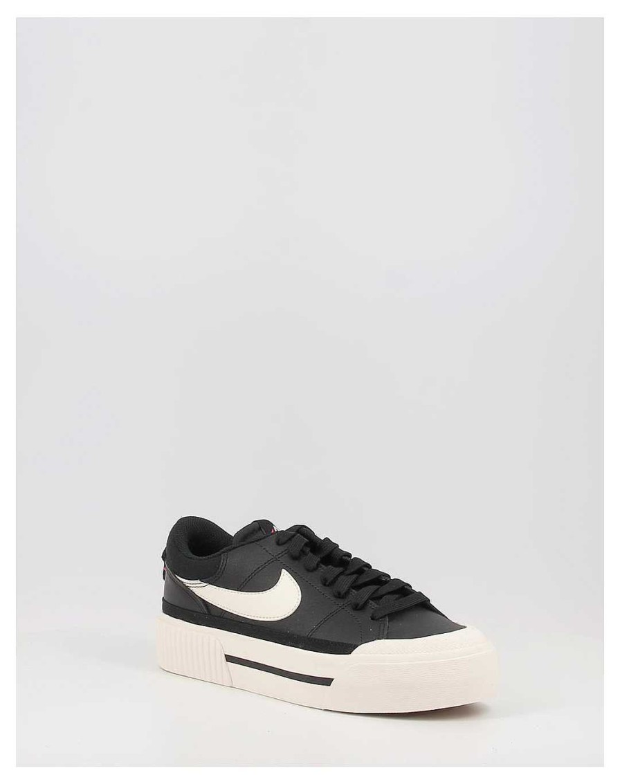 Mujer Nike | Zapatillas Nike Court Legacy Lift Dm7590-001 Negro