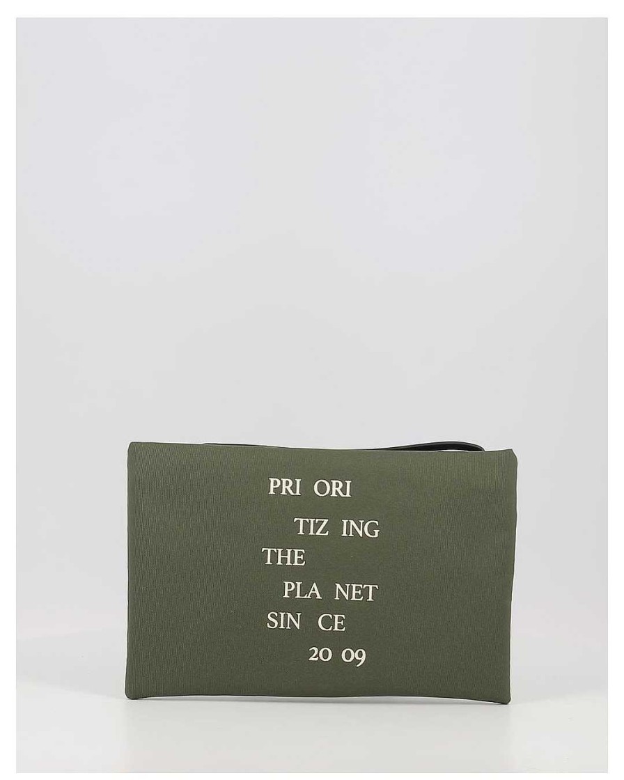 Complementos Ecoalf | Bolsos Ecoalf New Lupitaalf Clutch Verde