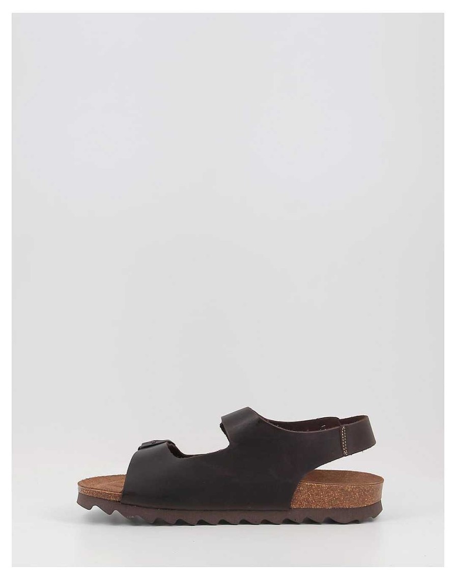 Hombre Interbios | Sandalias Interbios 9567-Sm Marron