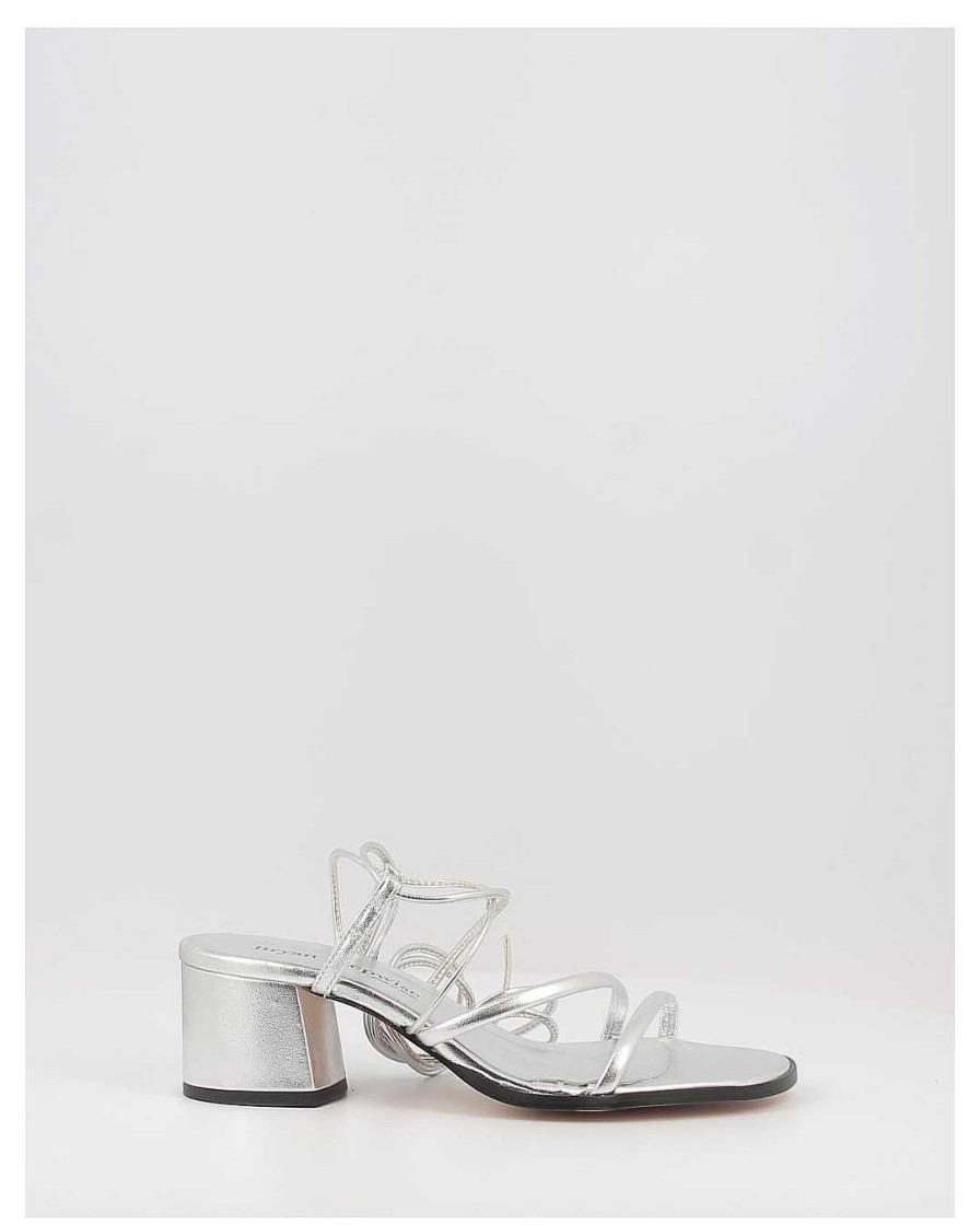 Mujer Bryan Stepwise | Sandalias Bryan Stepwise Grecia Plata