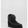 Mujer Mou | Botas Mou Eskimo 18 Glitter Logo Negro