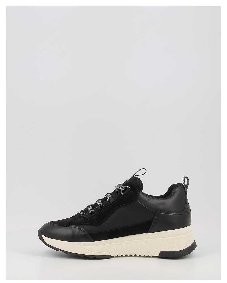 Mujer Geox | Zapatos Deportivos Geox D Falena B Abx C D26Hxc Negro