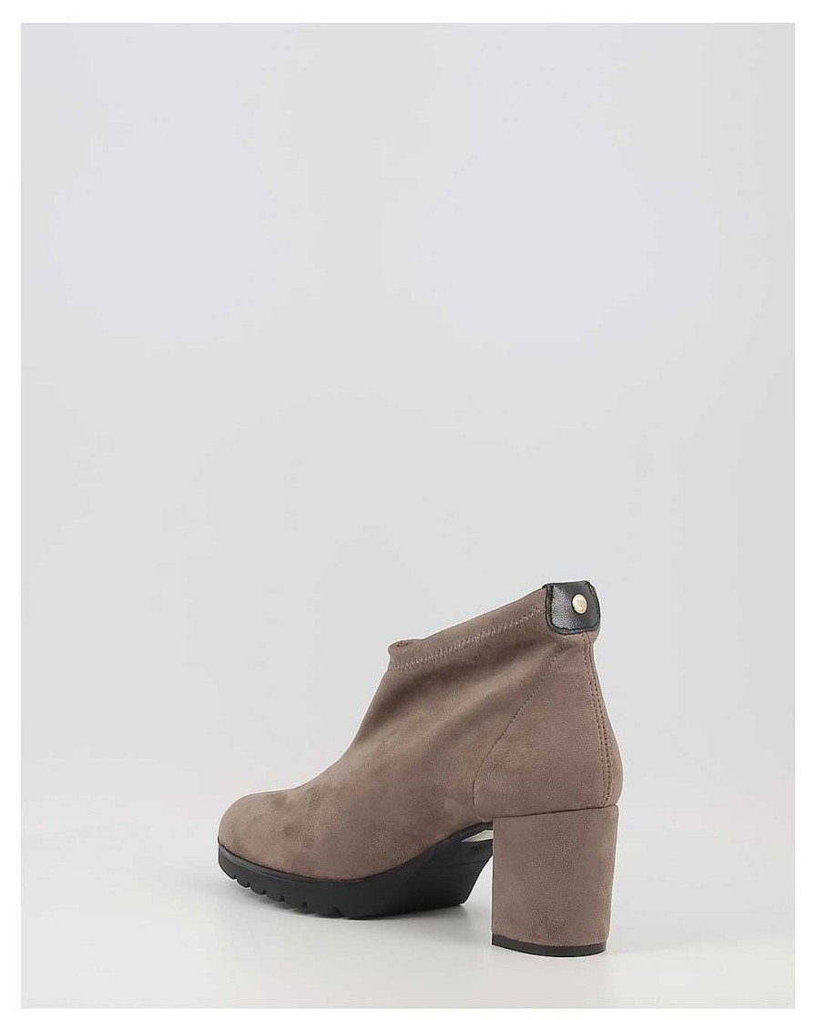Mujer Oskarbi | Botines Oskarbi L1860 Taupe