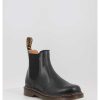 Hombre Dr. Martens | Botines Dr. Martens 2976 Yellow Stitch Smooth Men Negro