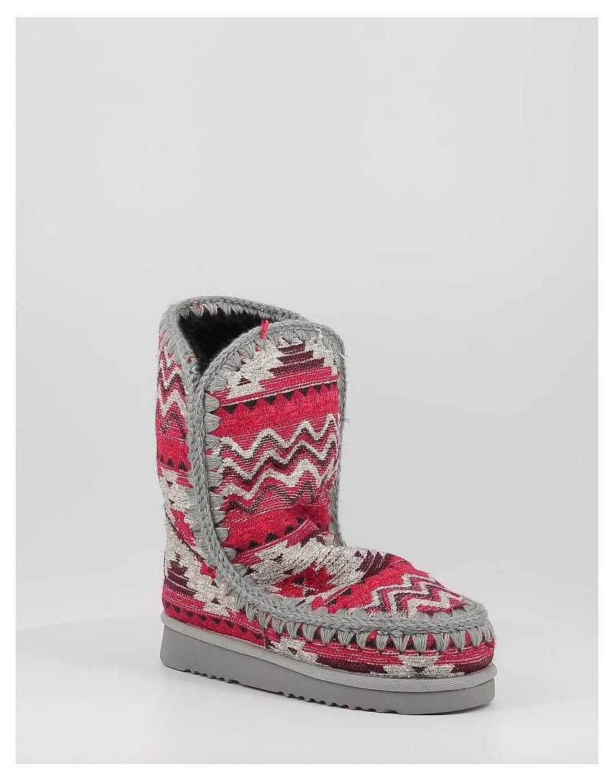 Mujer Mou | Botas Mou Eskimo 24 Kilim Kilred Rojo