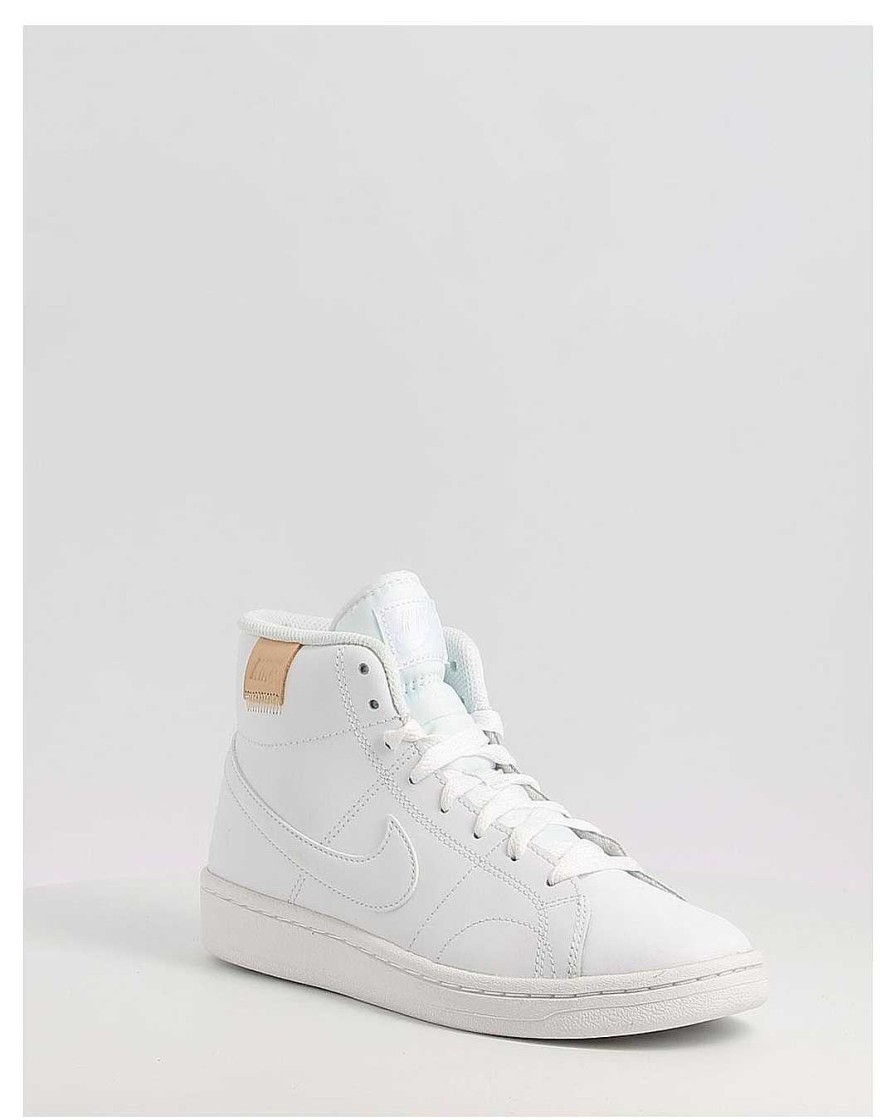 Mujer Nike | Zapatillas Nike Court Royale 2 Mid Ct1725 Blanco