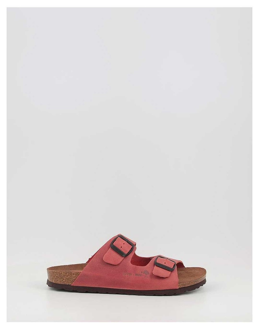 Mujer Interbios | Sandalias Interbios 7206 Rojo