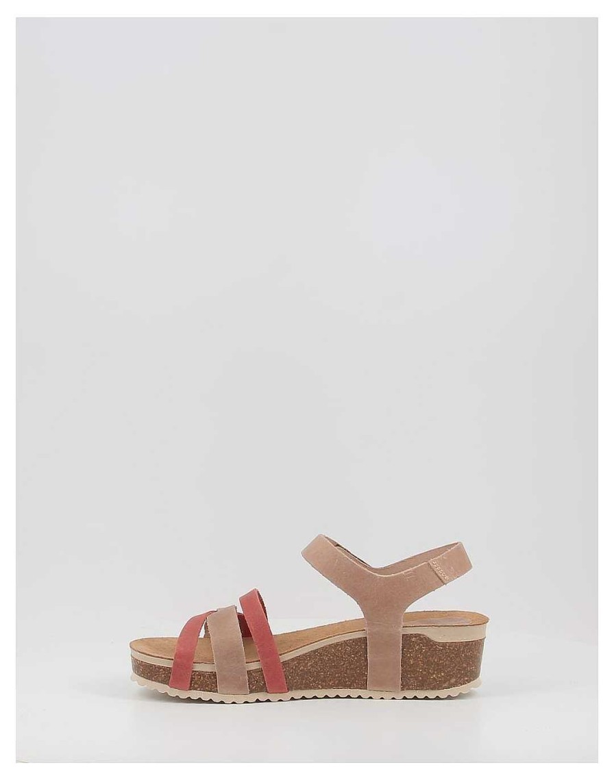 Mujer Interbios | Sandalias Interbios 5803 Beig