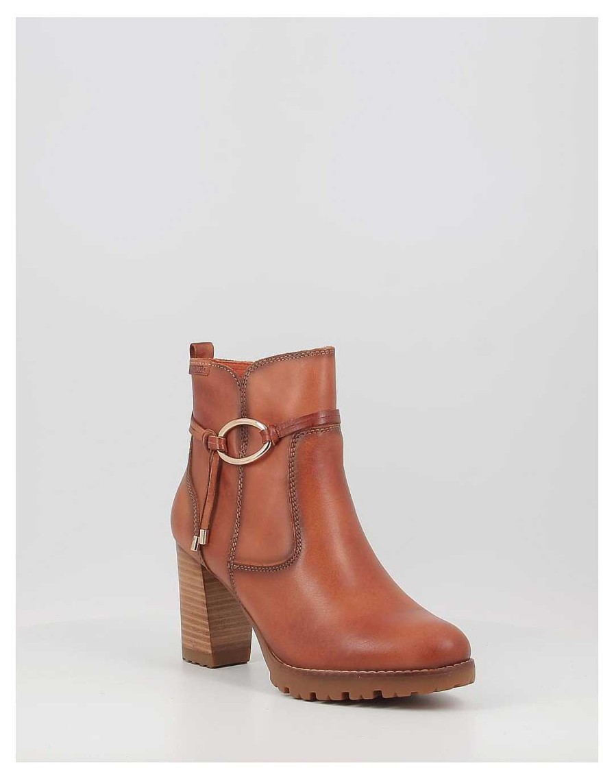Mujer Pikolinos | Botines Pikolinos Connelly W7M-8542 Cuero