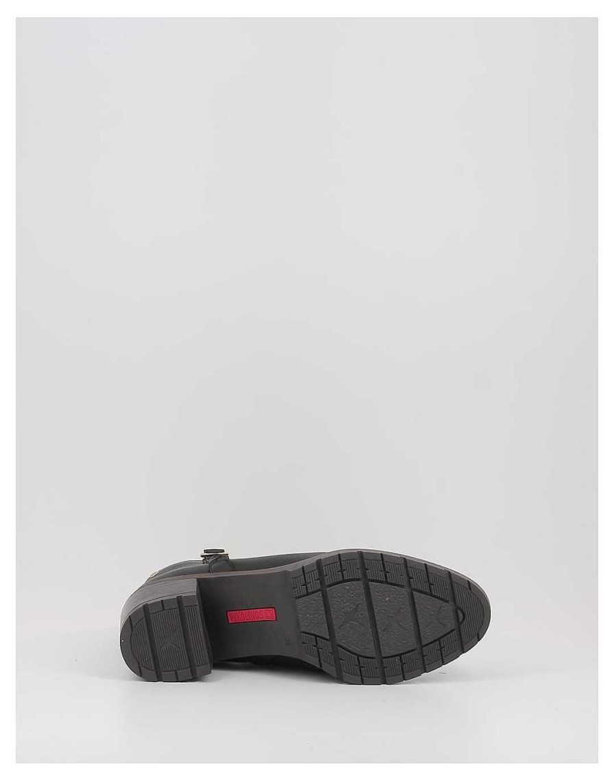 Mujer Pikolinos | Botines Pikolinos Llanes W7H-8578 Negro