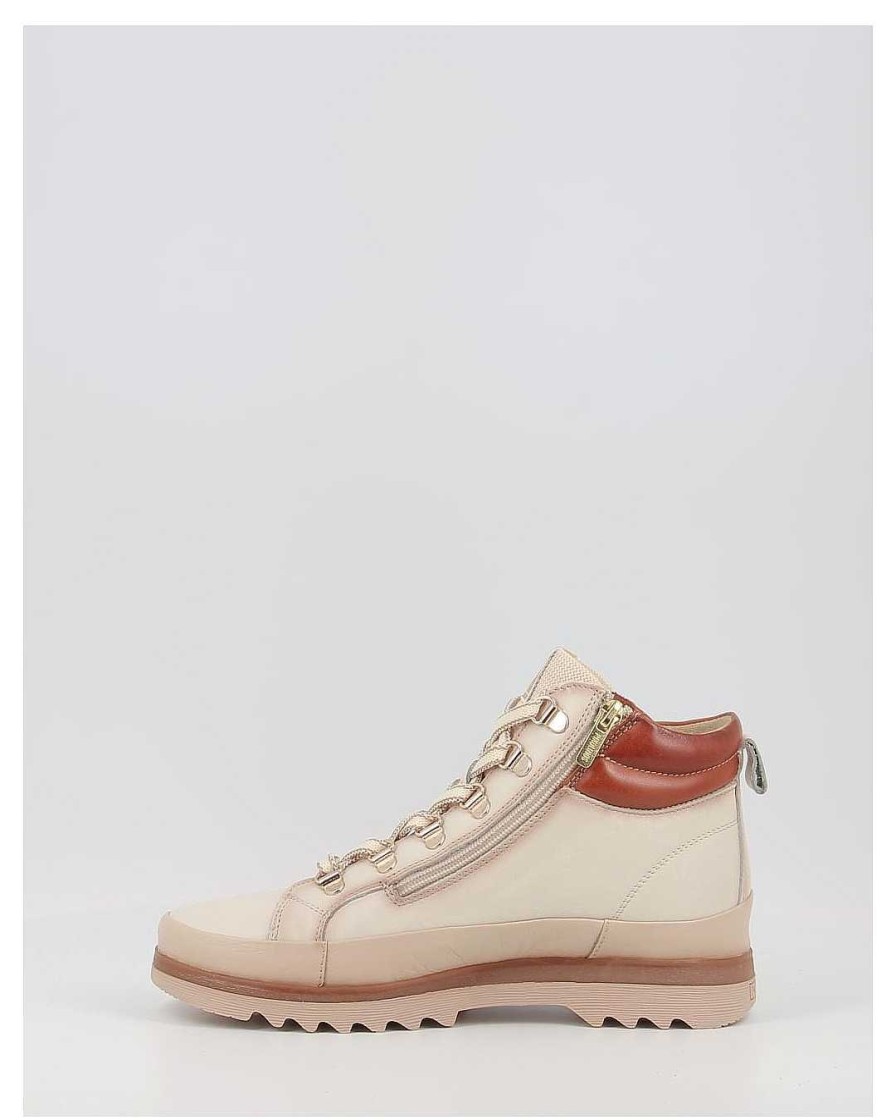 Mujer Pikolinos | Botines Pikolinos Vigo W3W-8564C1 Beig