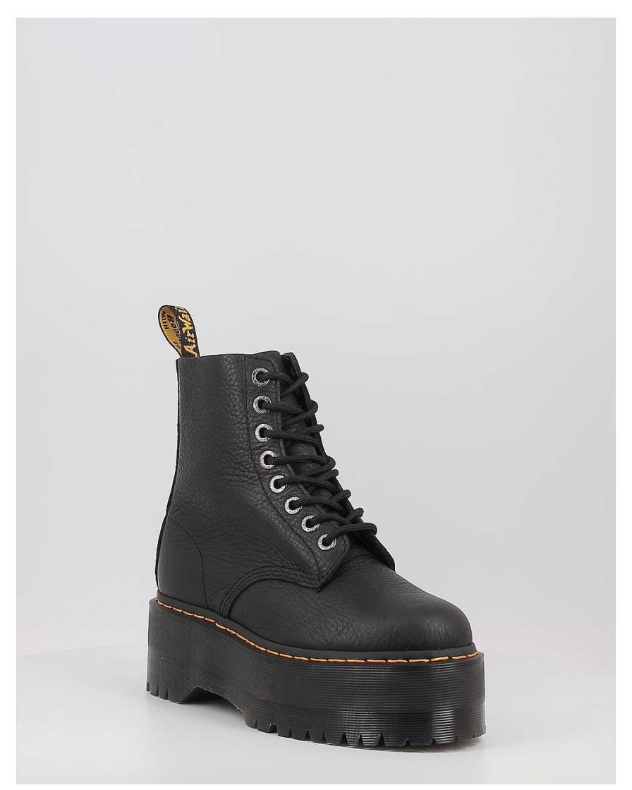 Mujer Dr. Martens | Botas Dr. Martens 1460 Pascal Max Negro