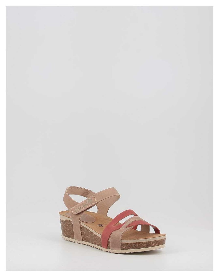 Mujer Interbios | Sandalias Interbios 5803 Beig