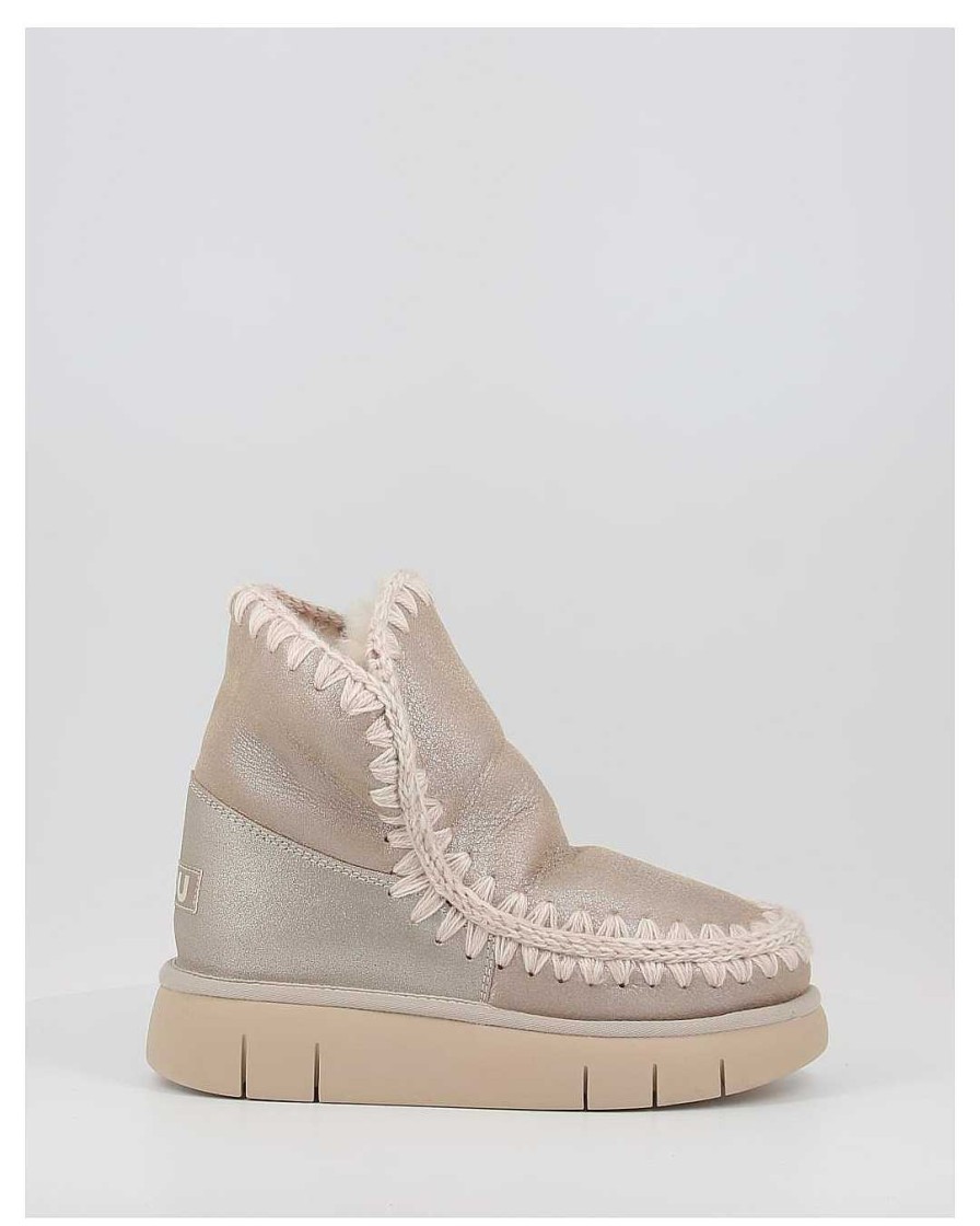 Mujer Mou | Botines Mou Eskimo 18 Bounce Stme Taupe